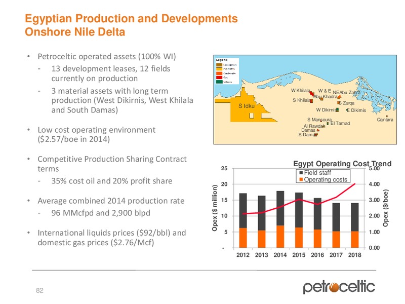 Capital Markets Day – Petroceltic International Plc – slide 82