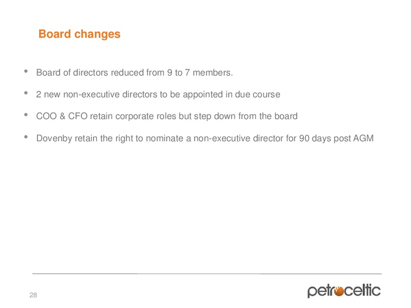 Annual General Meeting – Petroceltic International Plc – slide 28
