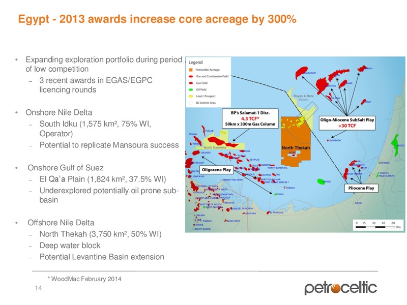 Annual General Meeting – Petroceltic International Plc – slide 14