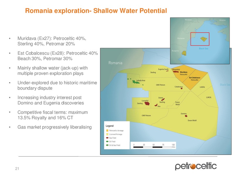 Annual General Meeting – Petroceltic International Plc – slide 21