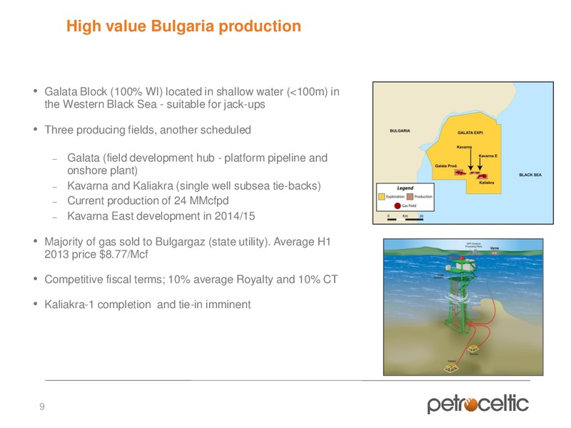 Interim Results – Petroceltic International Plc – slide 9