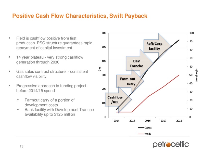 Interim Results – Petroceltic International Plc – slide 13
