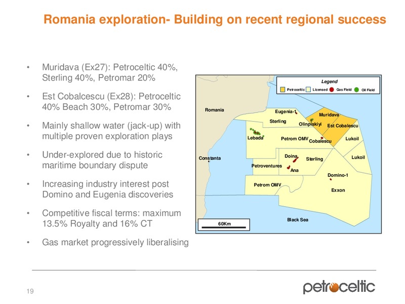 Interim Results – Petroceltic International Plc – slide 19
