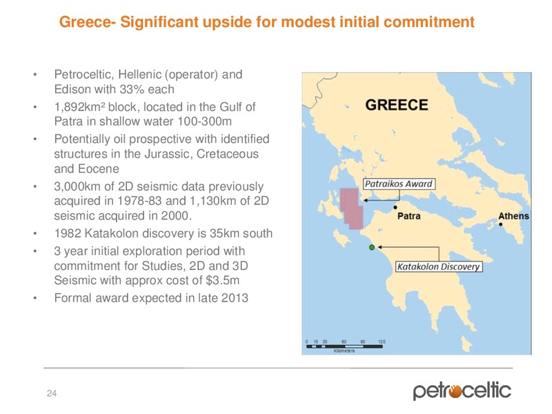 Interim Results – Petroceltic International Plc – slide 24
