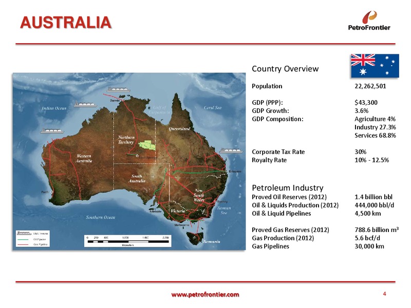 Investor Presentation – Petrofrontier Corp. – slide 3