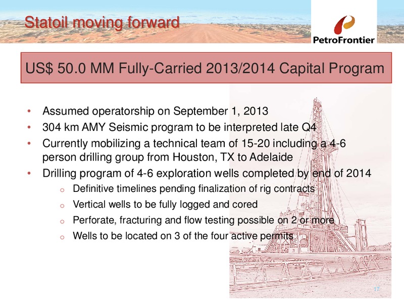Annual General and Special Meeting – Petrofrontier Corp. – slide 16
