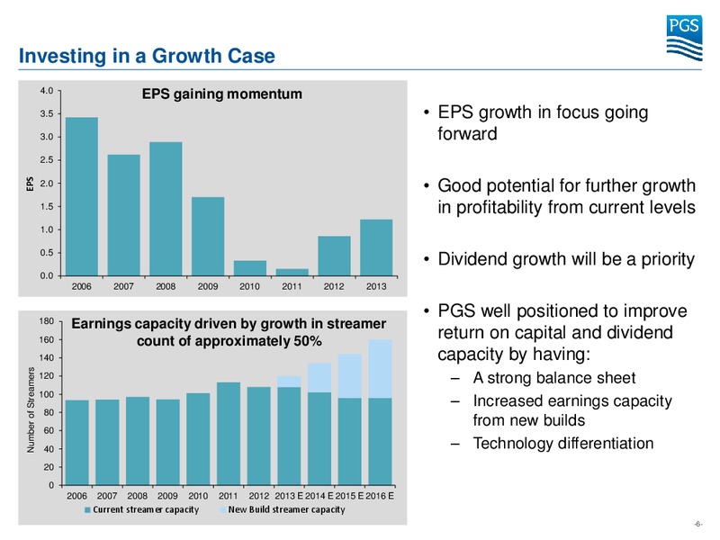 ABG SUNDAL COLLIER OIL SERVICE CONFERENCE – Petroleum Geo Services (PGS) – slide 6