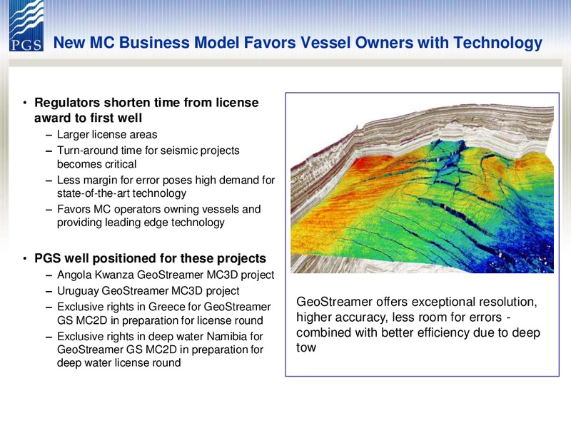 Q1 2013 EARNINGS CALL – Petroleum Geo Services (PGS) – slide 27