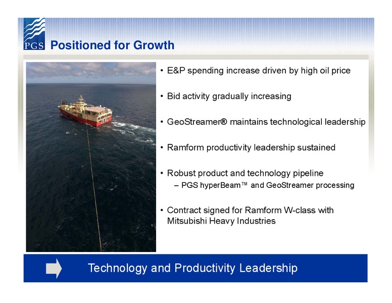 Q1 2011 EARNINGS – Petroleum Geo Services (PGS) – slide 32