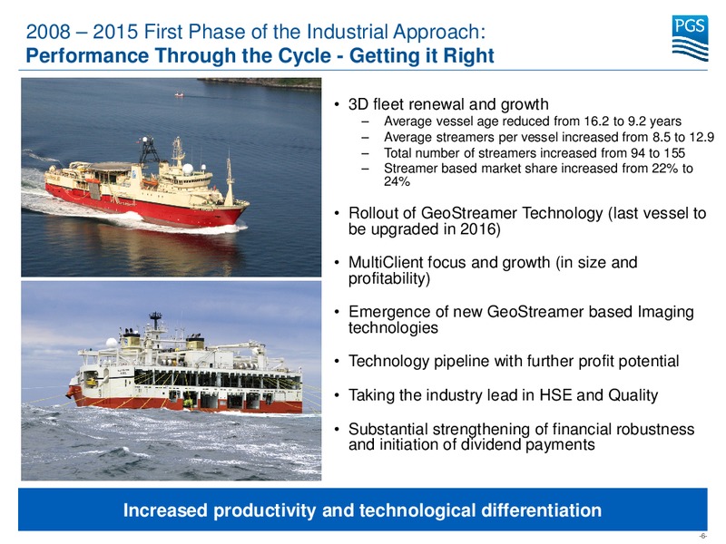 Q1 2014 EARNINGS CALL – Petroleum Geo Services (PGS) – slide 6