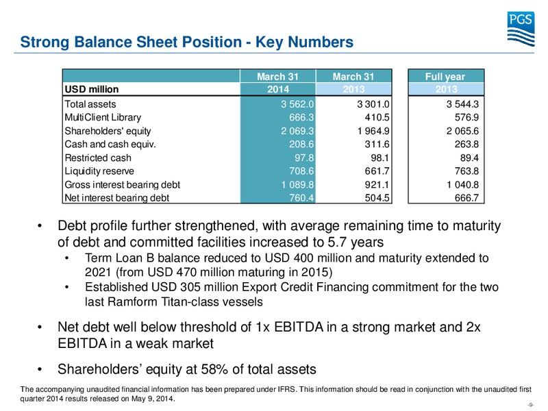Goldman Sachs European Oil Service Symposium – Petroleum Geo Services (PGS) – slide 8
