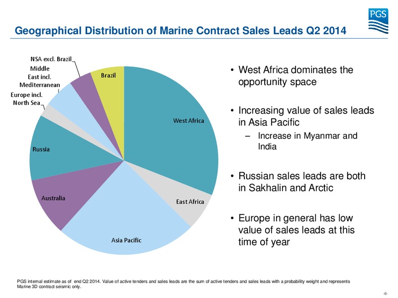 BARCLAYS CEO ENERGY POWER CONFERENCE – Petroleum Geo Services (PGS) – slide 5