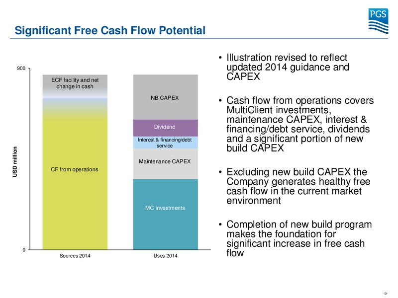 Pareto Securities 21st Oil & Offshore Conference – Petroleum Geo Services (PGS) – slide 8