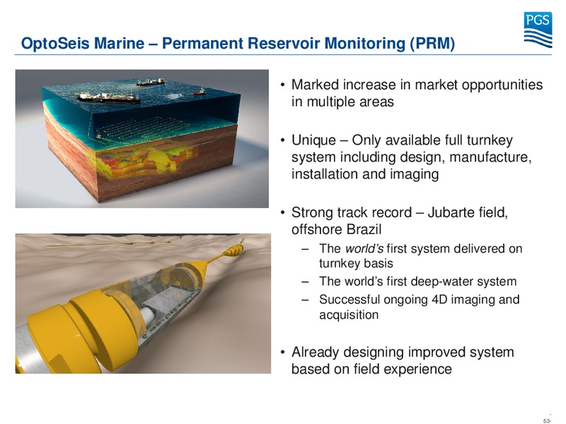 Capital Markets Day – Petroleum Geo Services (PGS) – slide 51