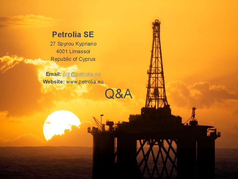 Paredo Conference – Petrolia Se – slide 30