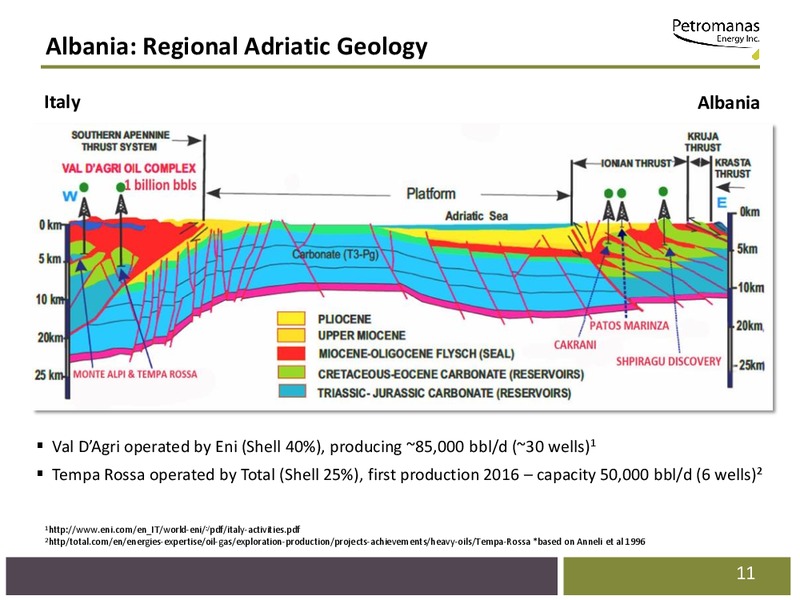 CORPORATE PRESENTATION – Petromanas – slide 9