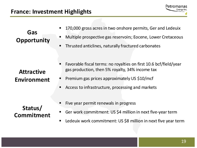 CORPORATE PRESENTATION – Petromanas – slide 17