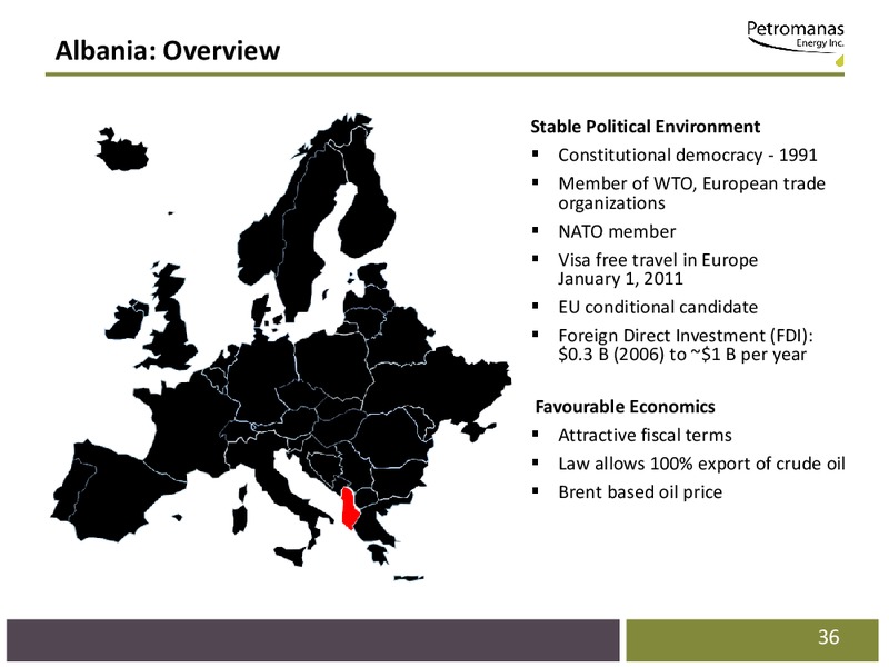 CORPORATE PRESENTATION – Petromanas – slide 34