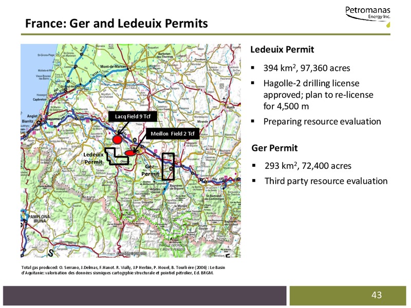 CORPORATE PRESENTATION – Petromanas – slide 41