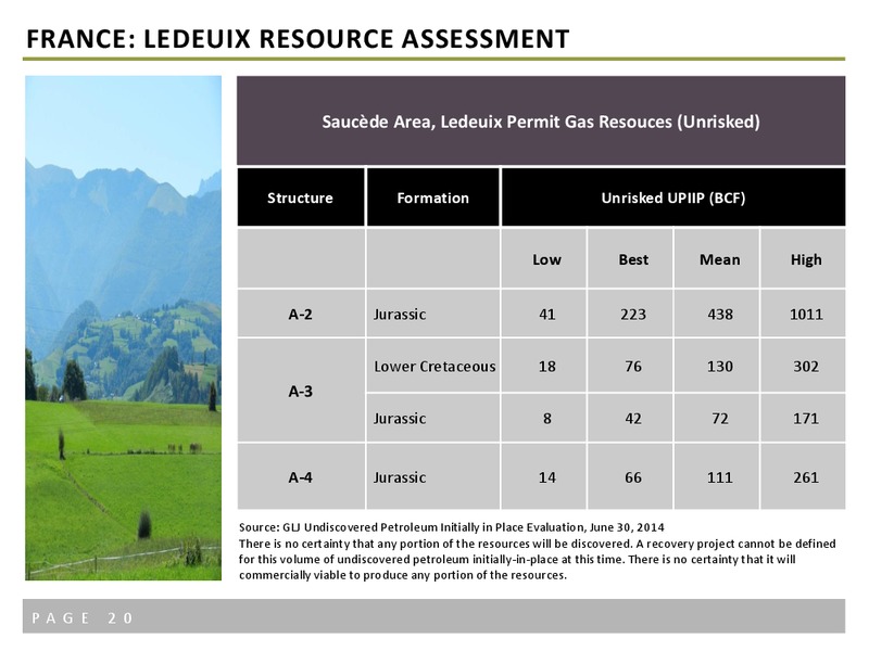 Exploring High Impact International Opportunities – Petromanas – slide 18