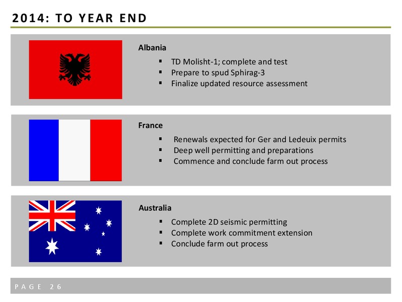 Exploring High Impact International Opportunities – Petromanas – slide 24