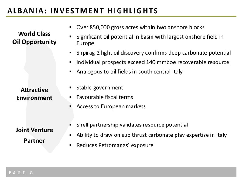 CORPORATE PRESENTATION – Petromanas – slide 6