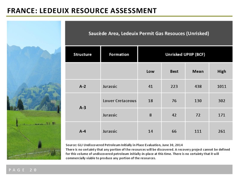 CORPORATE PRESENTATION – Petromanas – slide 18