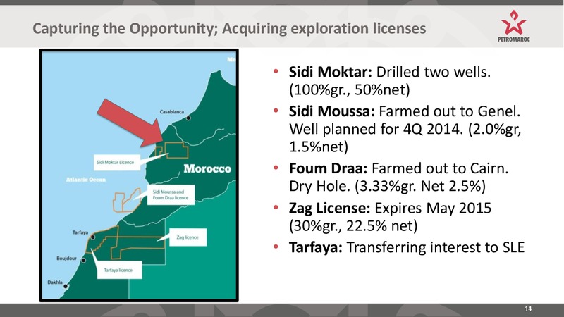 INVESTOR PRESENTATION – Longreach Oil Ltd. – slide 14