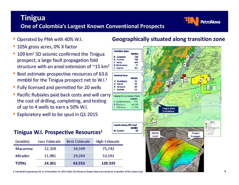 INVESTOR PRESENTATION – Petronova Inc. – slide 4