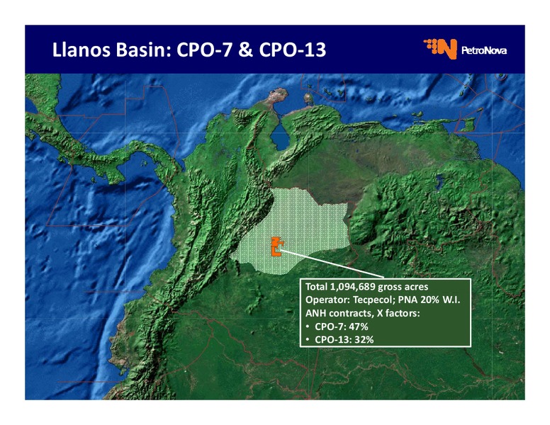 Operational Update – Petronova Inc. – slide 3