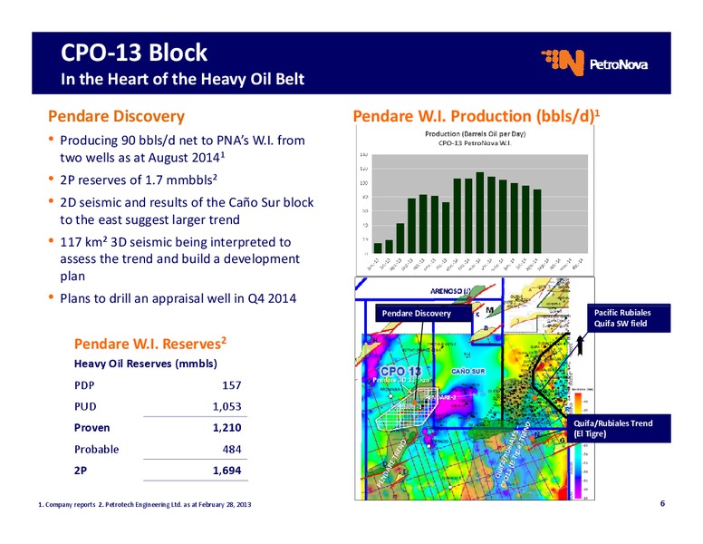 Operational Update – Petronova Inc. – slide 6