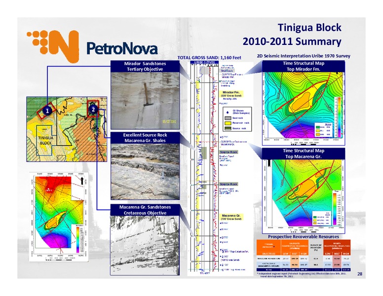 Operational Update – Petronova Inc. – slide 28