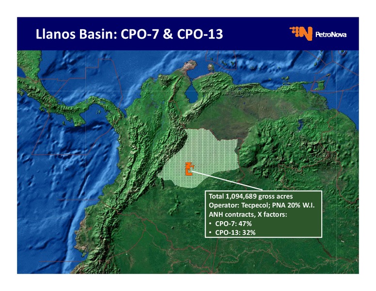 OPERATIONAL UPDATE – Petronova Inc. – slide 3
