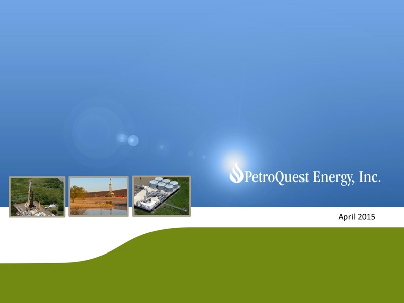 IPAA OGIS NEW YORK – Petroquest Energy Inc. – slide 1