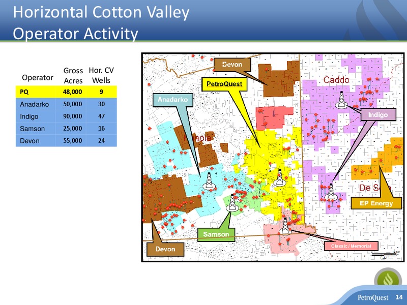 Investor Presentation – Petroquest Energy Inc. – slide 13