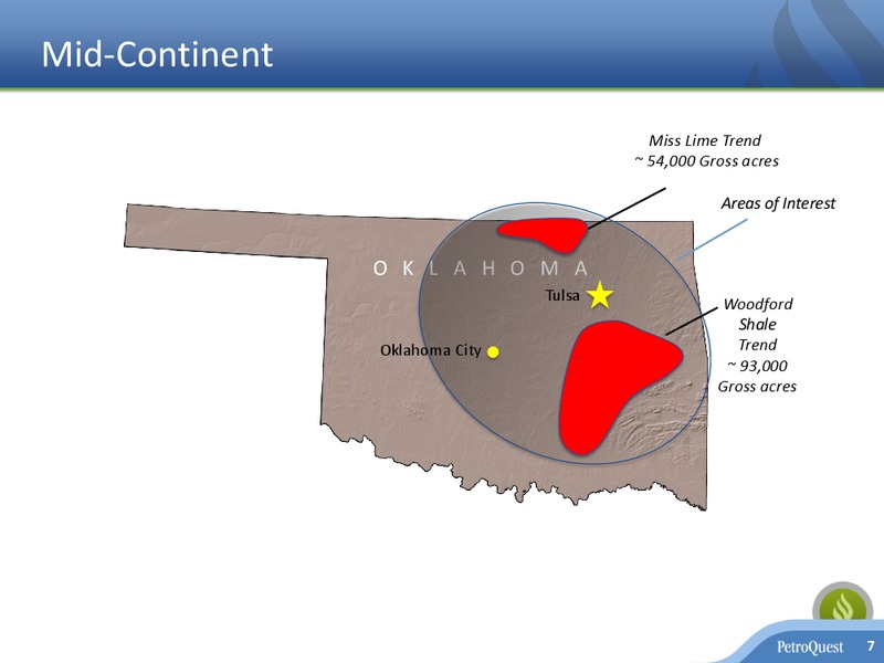 INVESTOR PRESENTATION – Petroquest Energy Inc. – slide 6
