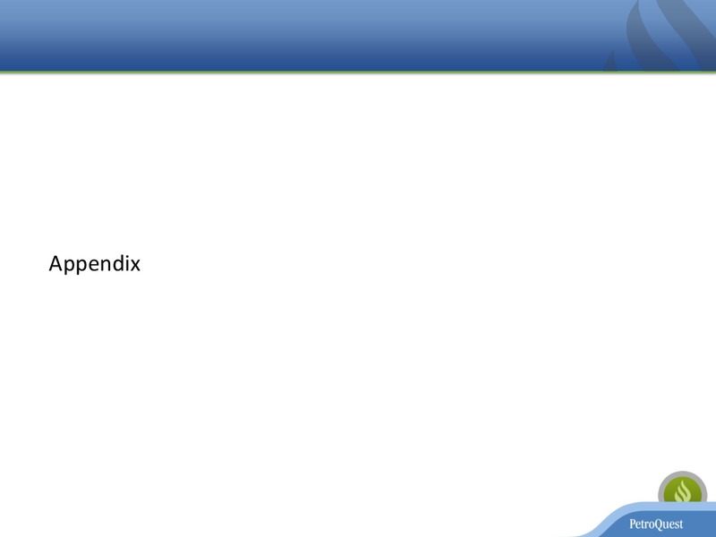 Investor Presentation – Petroquest Energy Inc. – slide 42