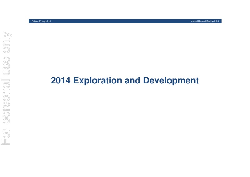 AGM Presentation – Petsec Energy Ltd. – slide 38