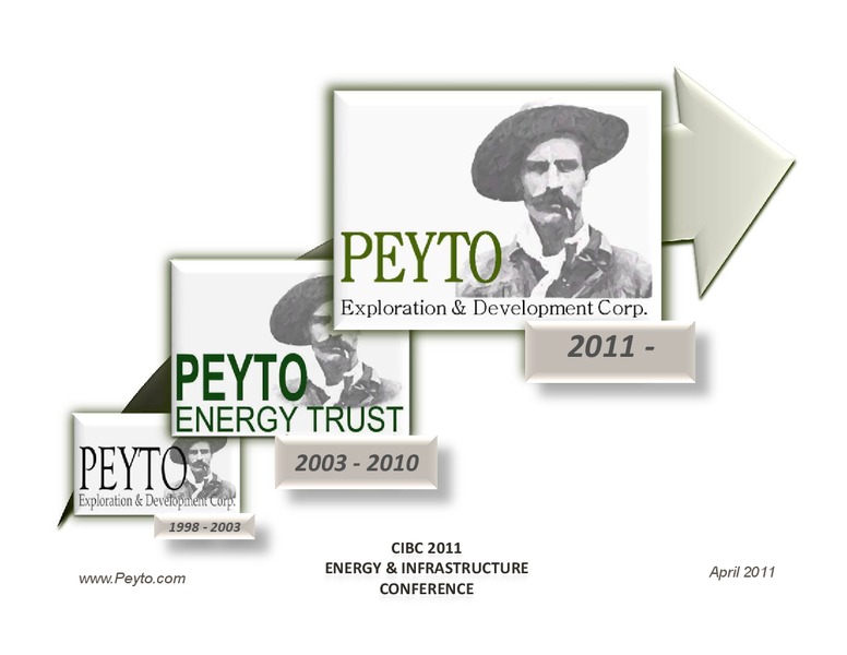 CIBC 2011 Energy and Infrastructure Conference – Peyto Exploration & Development Corp – slide 1