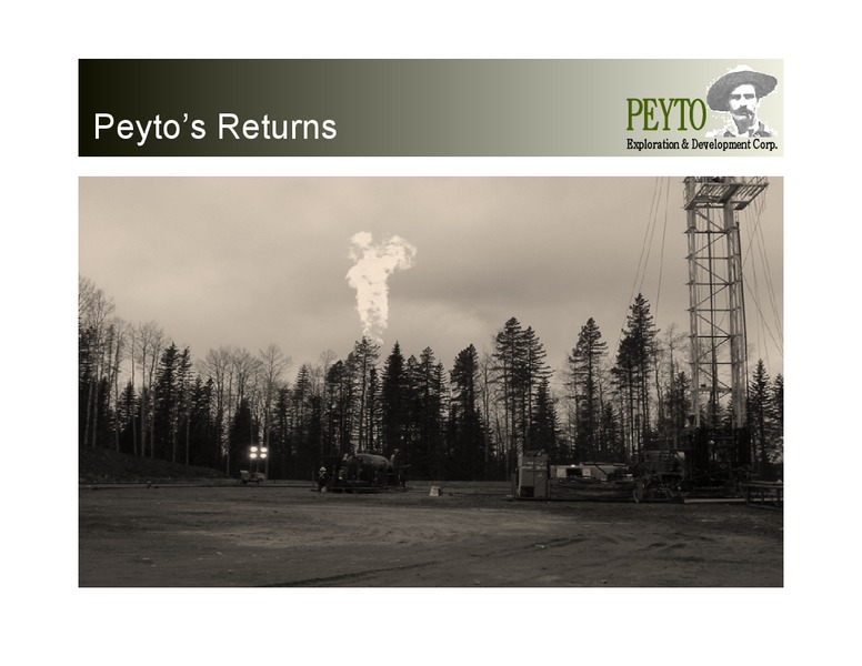 CIBC 2011 Energy and Infrastructure Conference – Peyto Exploration & Development Corp – slide 26