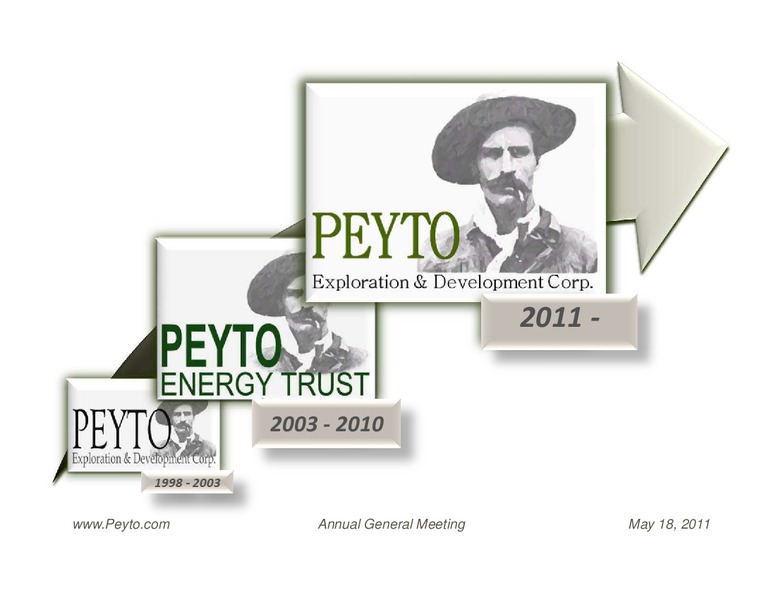 Annual General Meeting – Peyto Exploration & Development Corp – slide 2