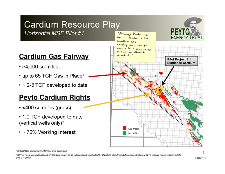 Peters Liquid Lunch – Peyto Exploration & Development Corp – slide 9