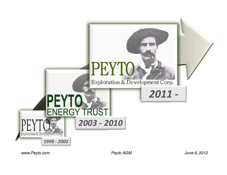 Annual General Meeting – Peyto Exploration & Development Corp – slide 1
