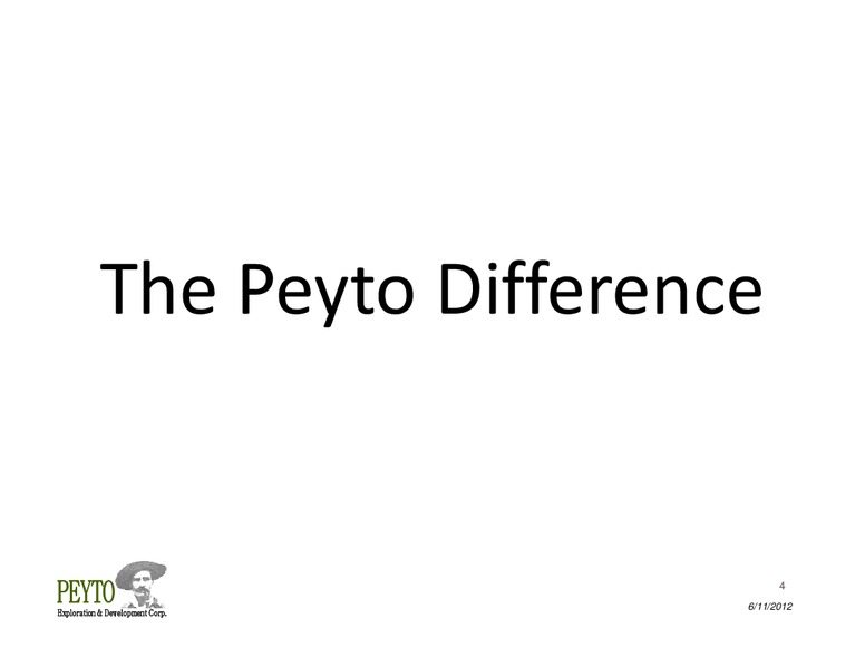 Annual General Meeting – Peyto Exploration & Development Corp – slide 4