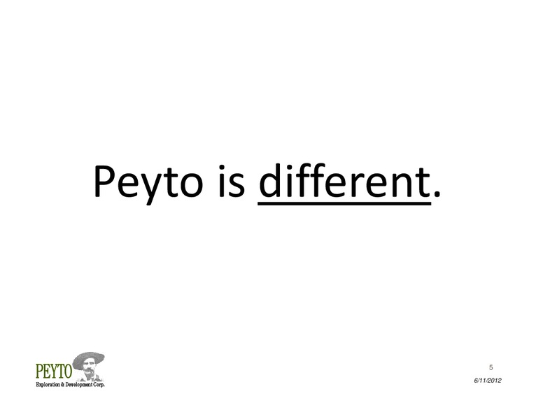 Annual General Meeting – Peyto Exploration & Development Corp – slide 5