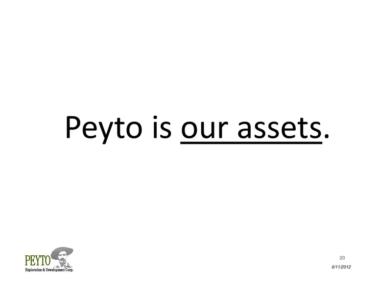 Annual General Meeting – Peyto Exploration & Development Corp – slide 20