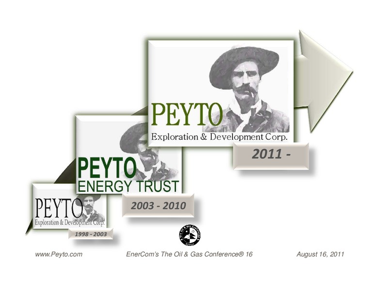 EnerComs The Oil & Gas Conference 16 – Peyto Exploration & Development Corp – slide 1