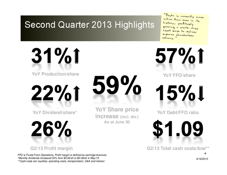 Peters and Co 2013 Energy Conference – Peyto Exploration & Development Corp – slide 3