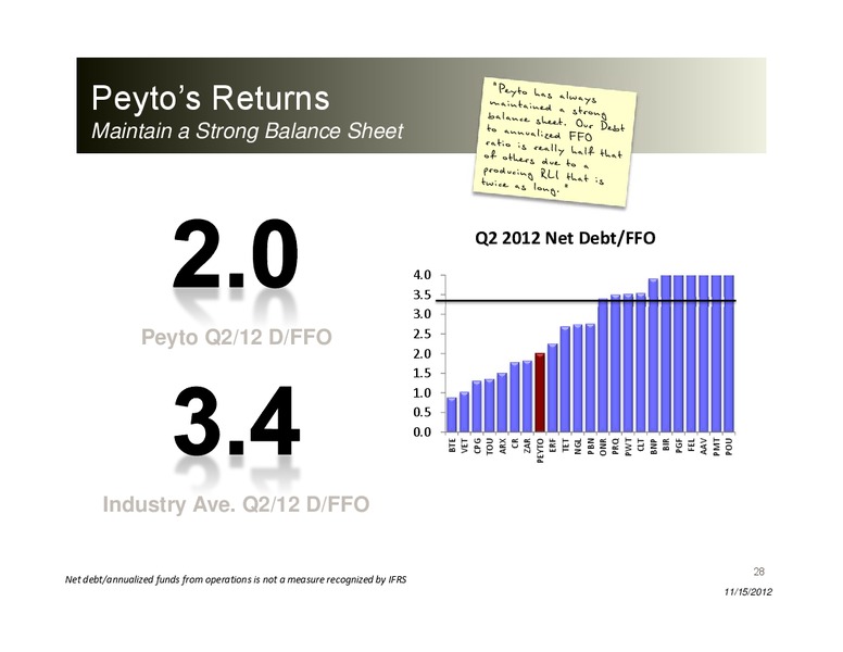 Energy Growth Conference – Peyto Exploration & Development Corp – slide 27