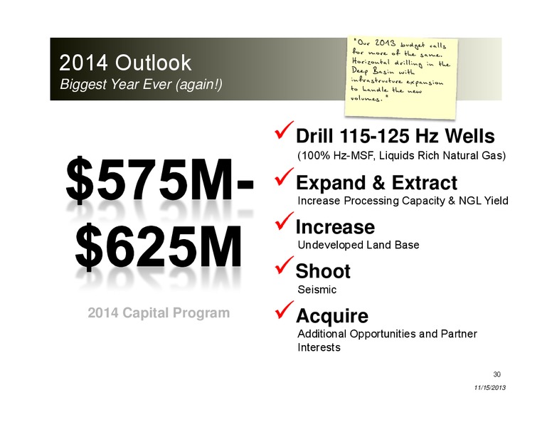 energy Growth Conference – Peyto Exploration & Development Corp – slide 29